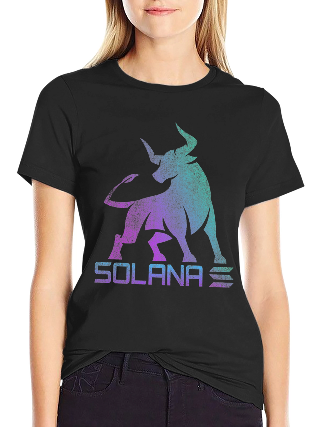 Solana Bull T-Shirt - Crypto Fashion