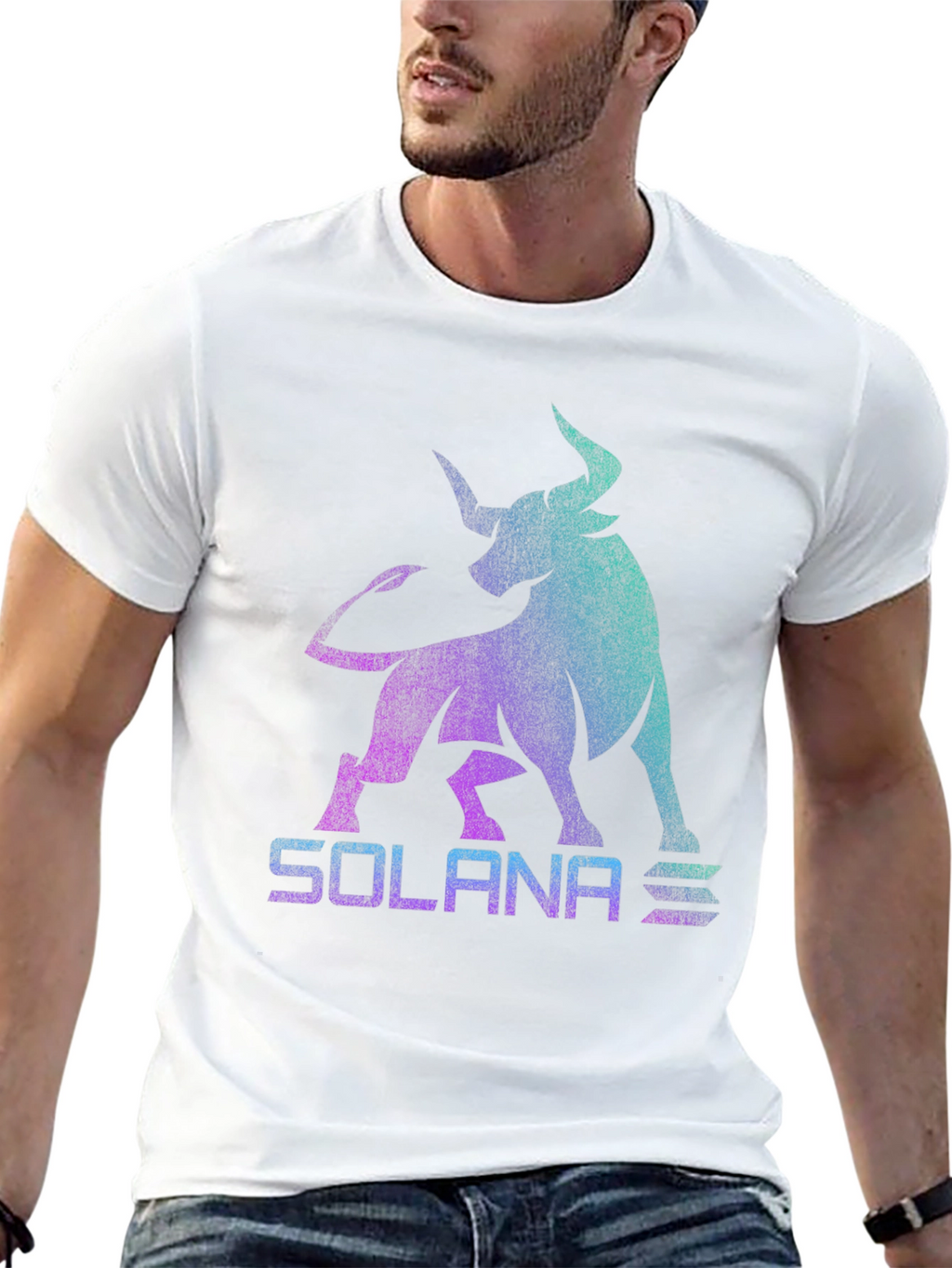 Solana Bull T-Shirt - Crypto Fashion