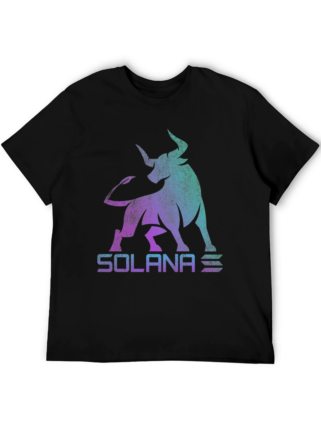 Solana Bull T-Shirt - Crypto Fashion