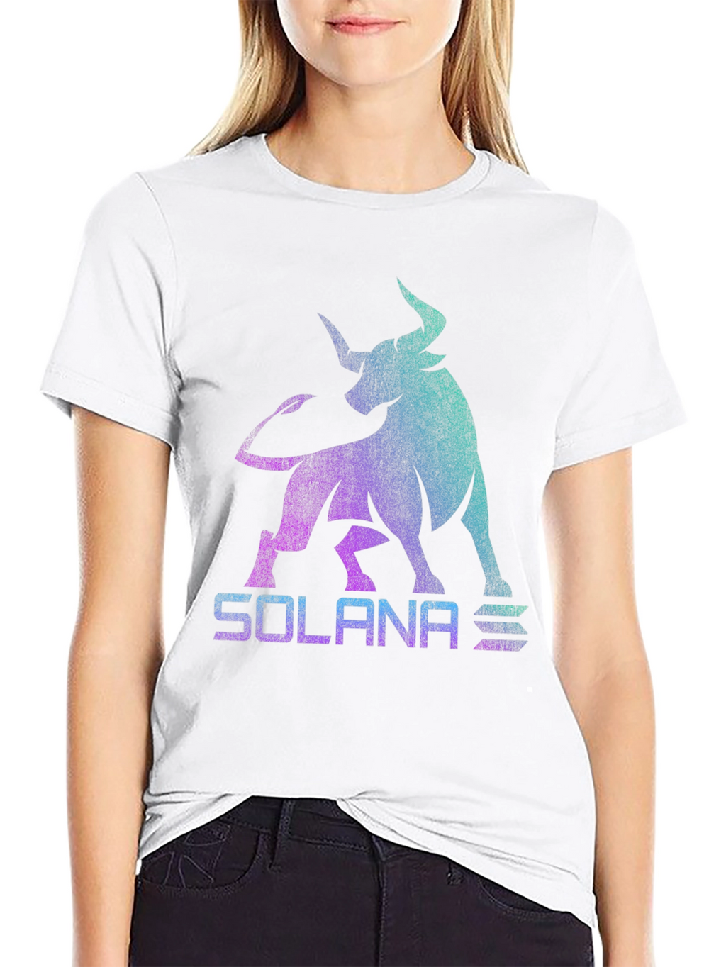 Solana Bull T-Shirt - Crypto Fashion