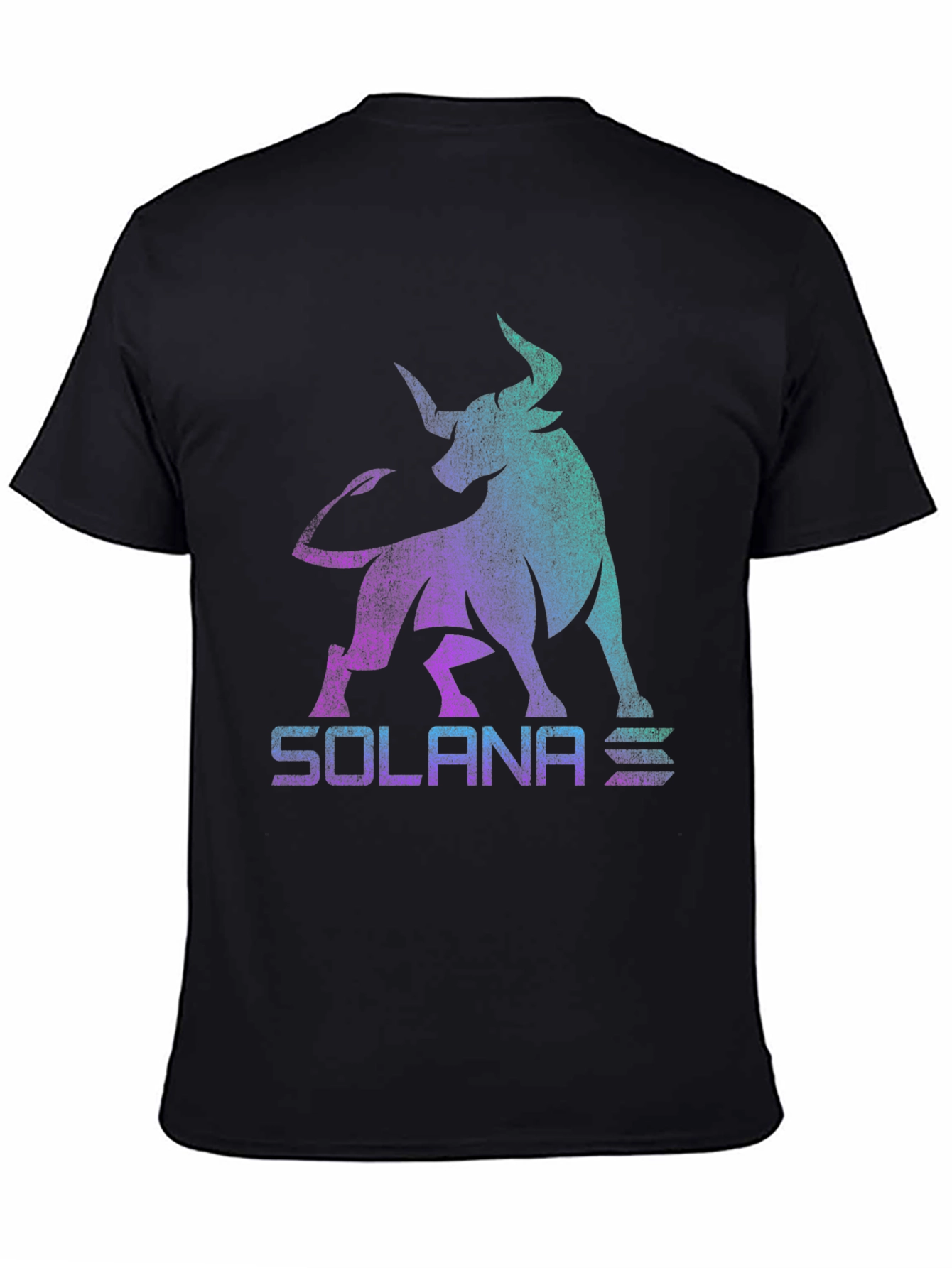 Solana Bull T-Shirt - Crypto Fashion