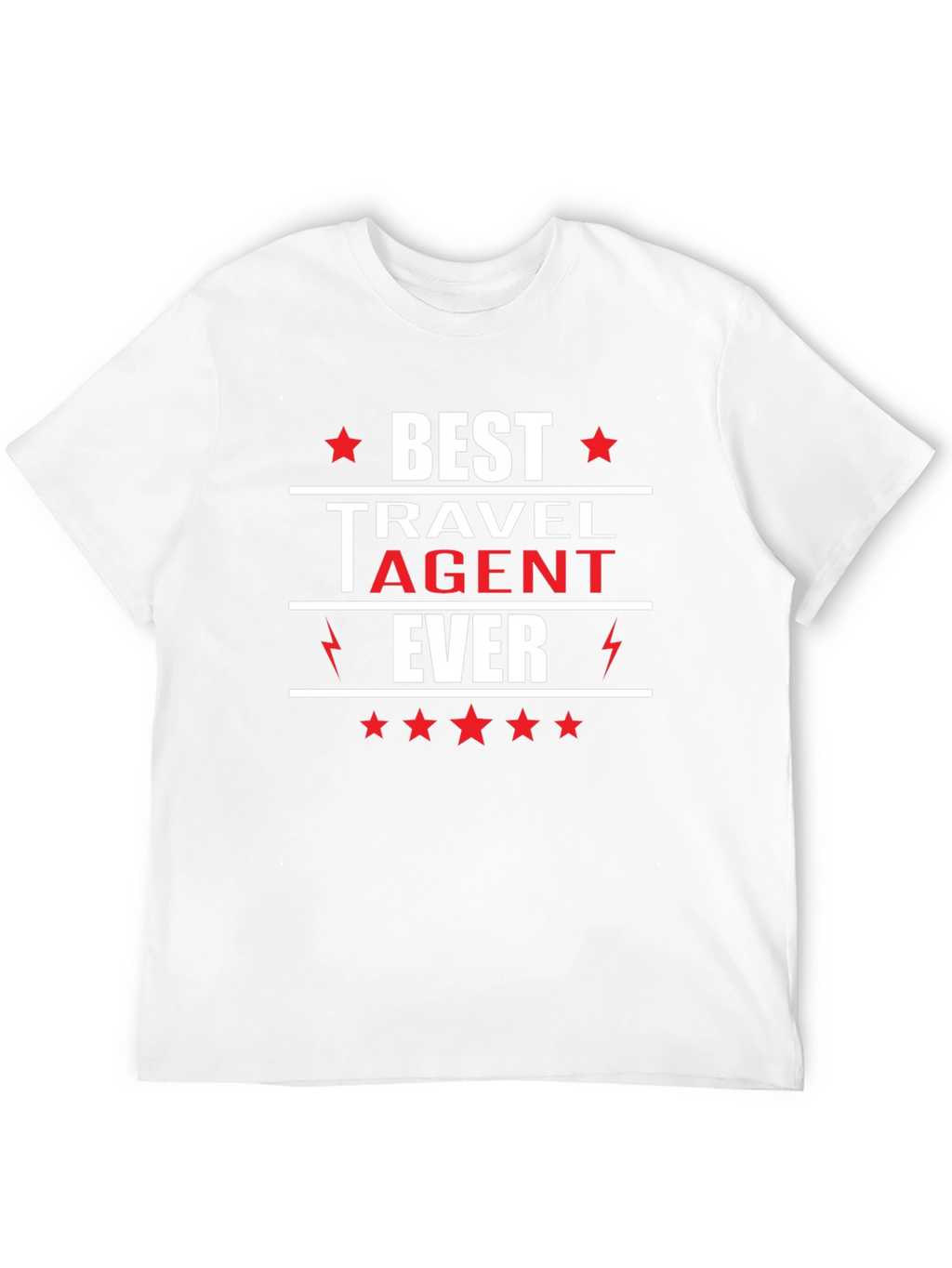 Best Travel Agent Ever T-Shirt Black