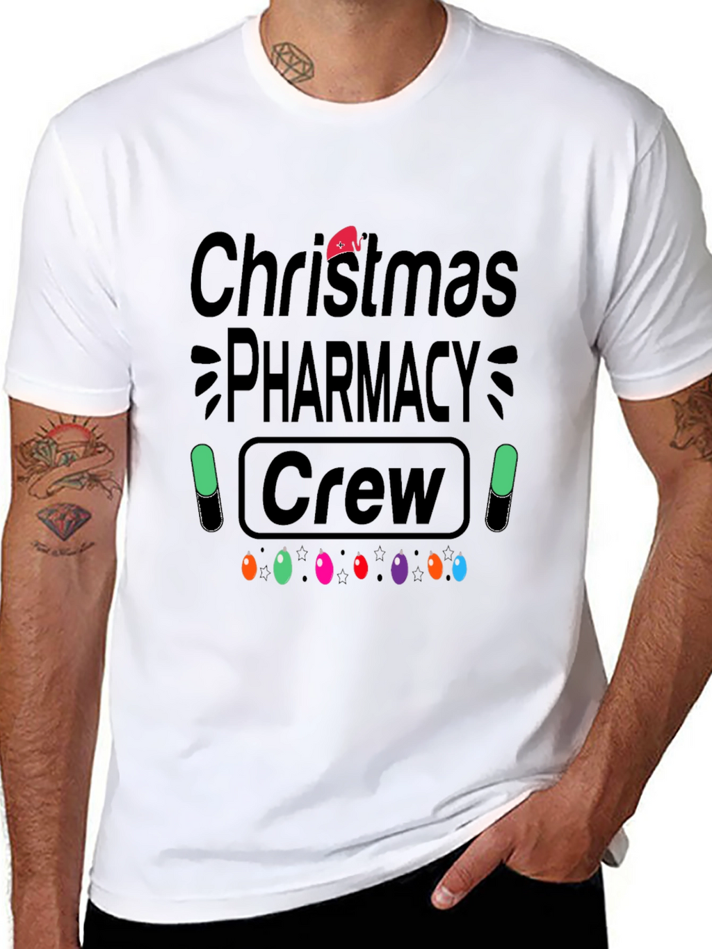 Christmas Pharmacy Crew Holiday T-Shirt