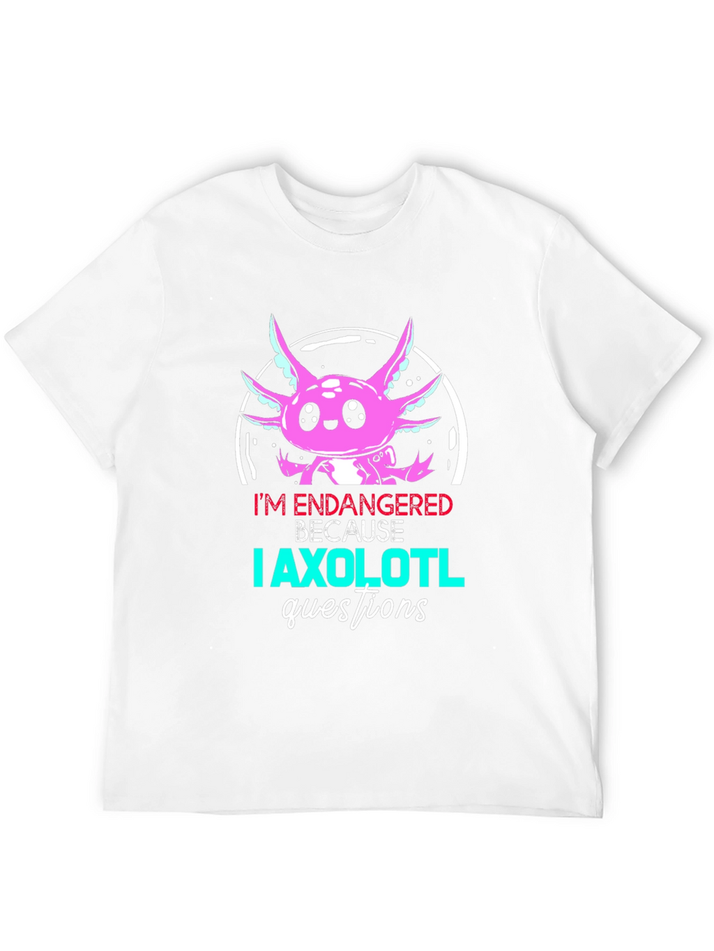 Endangered Axolotl Graphic T-Shirt