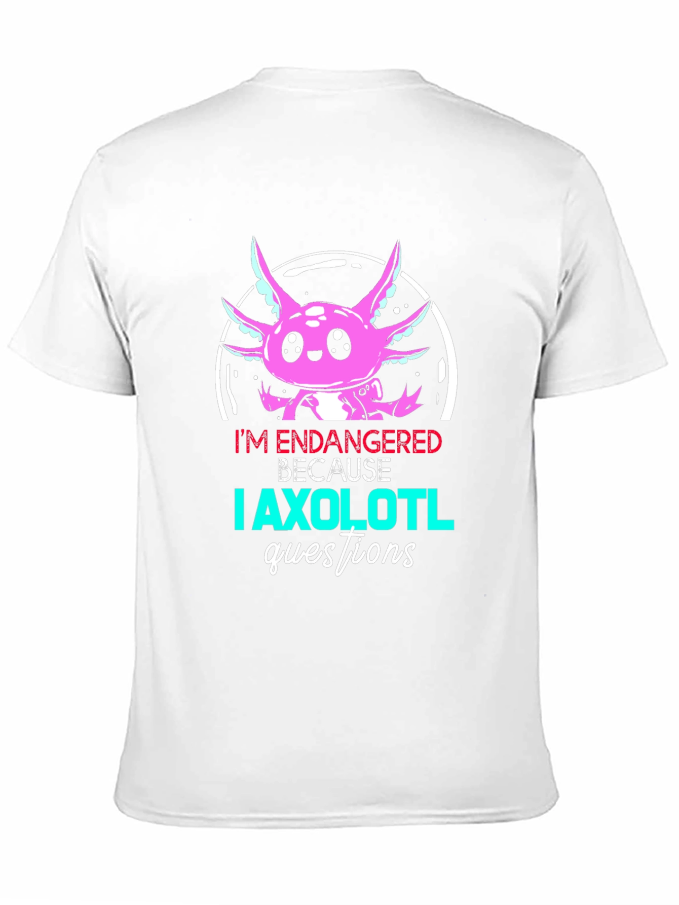 Endangered Axolotl Graphic T-Shirt