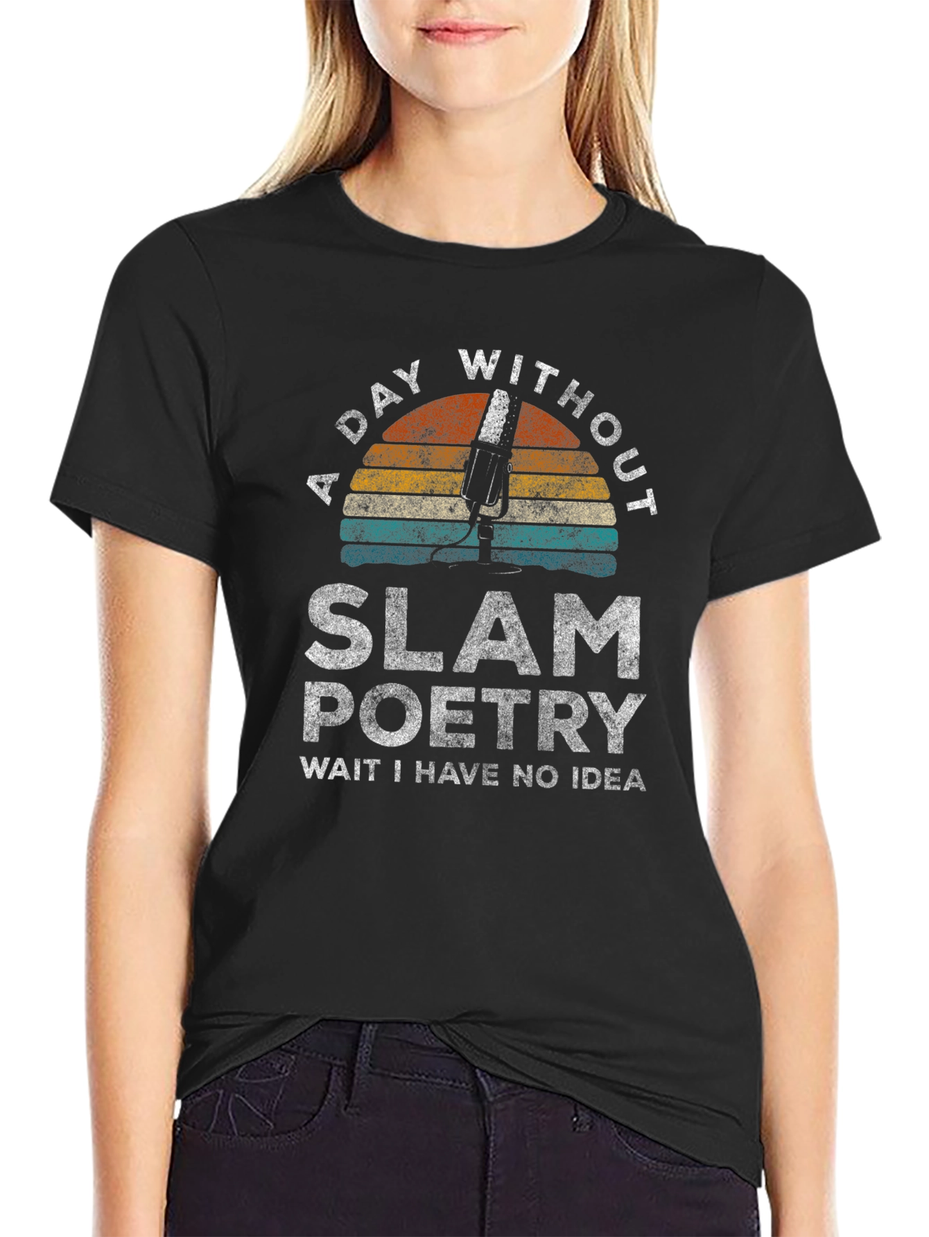 Slam Poetry T-Shirt - A Day Without Design