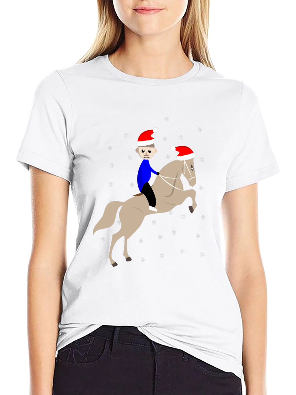 Festive Horse Rider T-Shirt