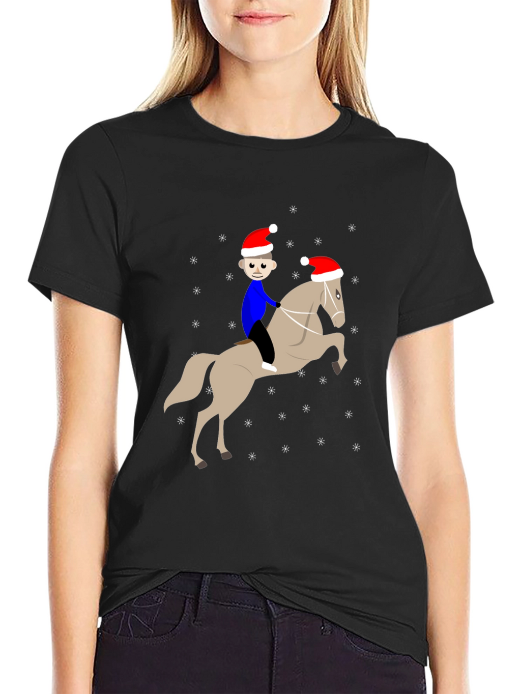 Festive Horse Rider T-Shirt