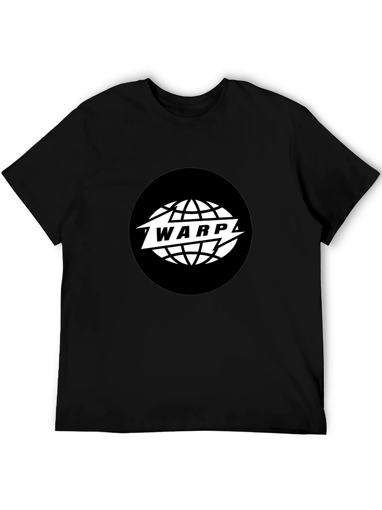 Warp Records Black T-Shirt - Graphic Tee