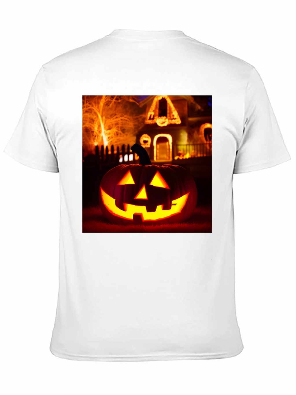 Halloween Pumpkin Graphic T-Shirt