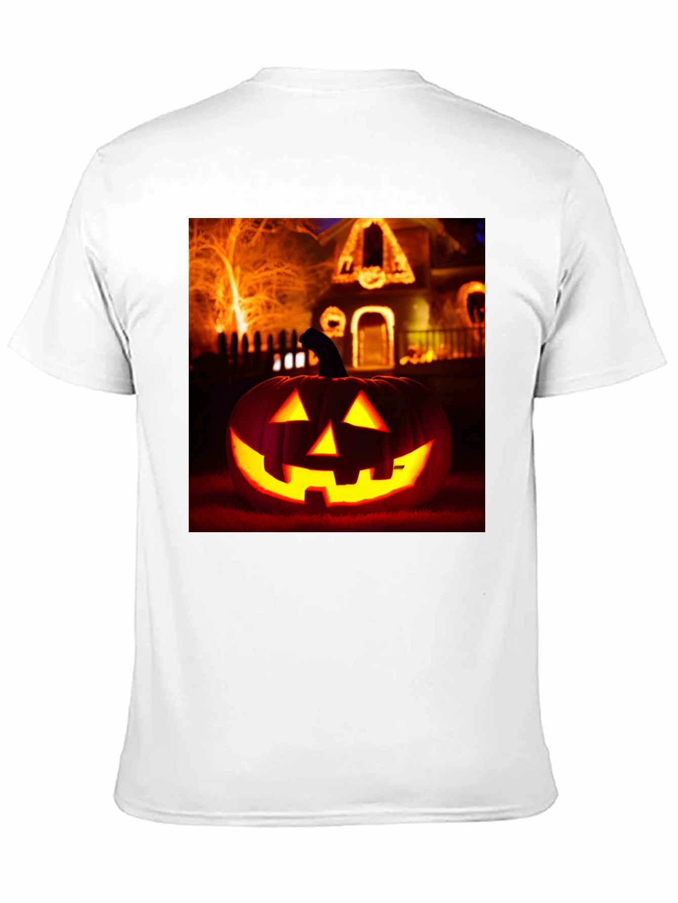 Halloween Pumpkin Graphic T-Shirt