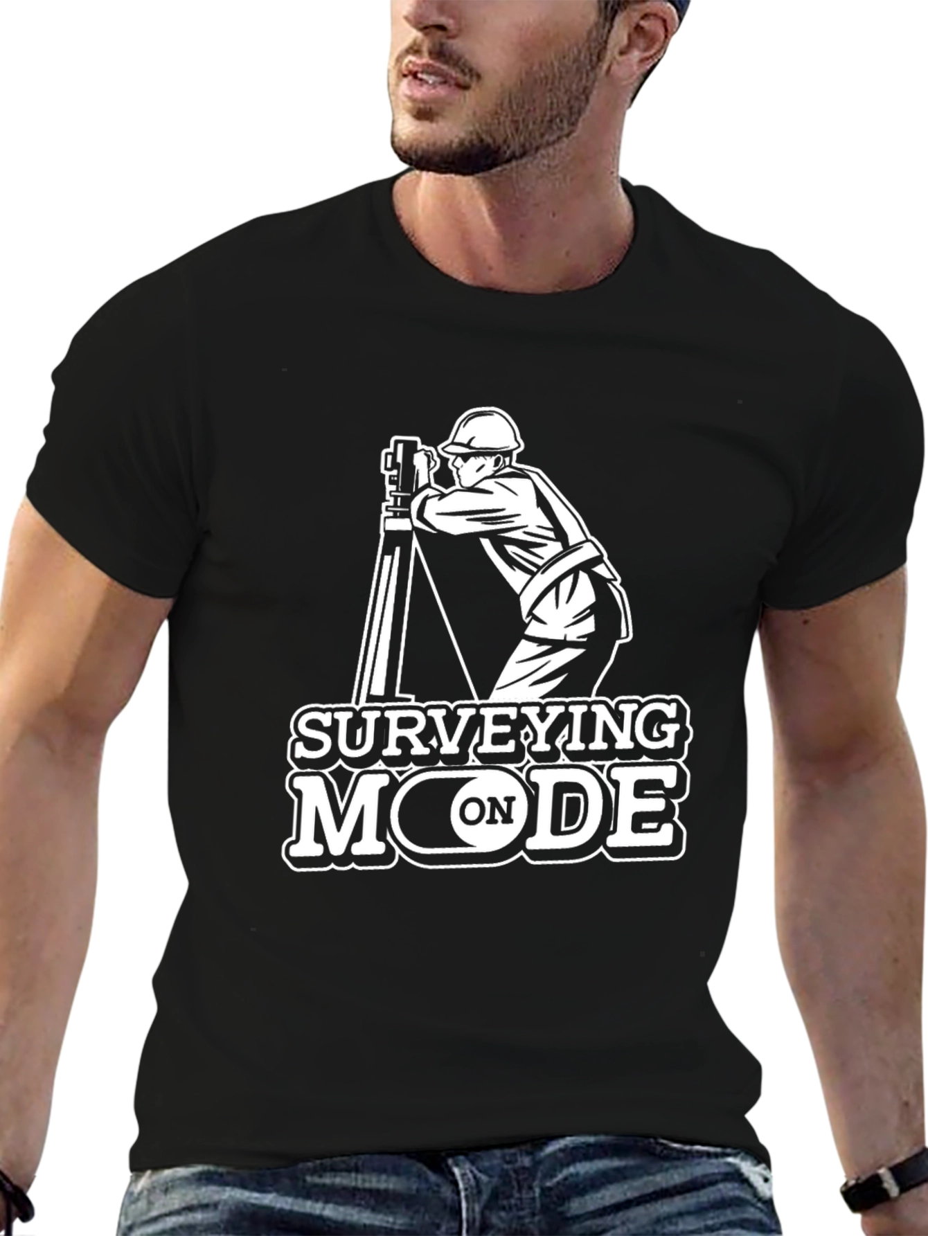 Surveying Mode On T-Shirt - Surveyor Apparel