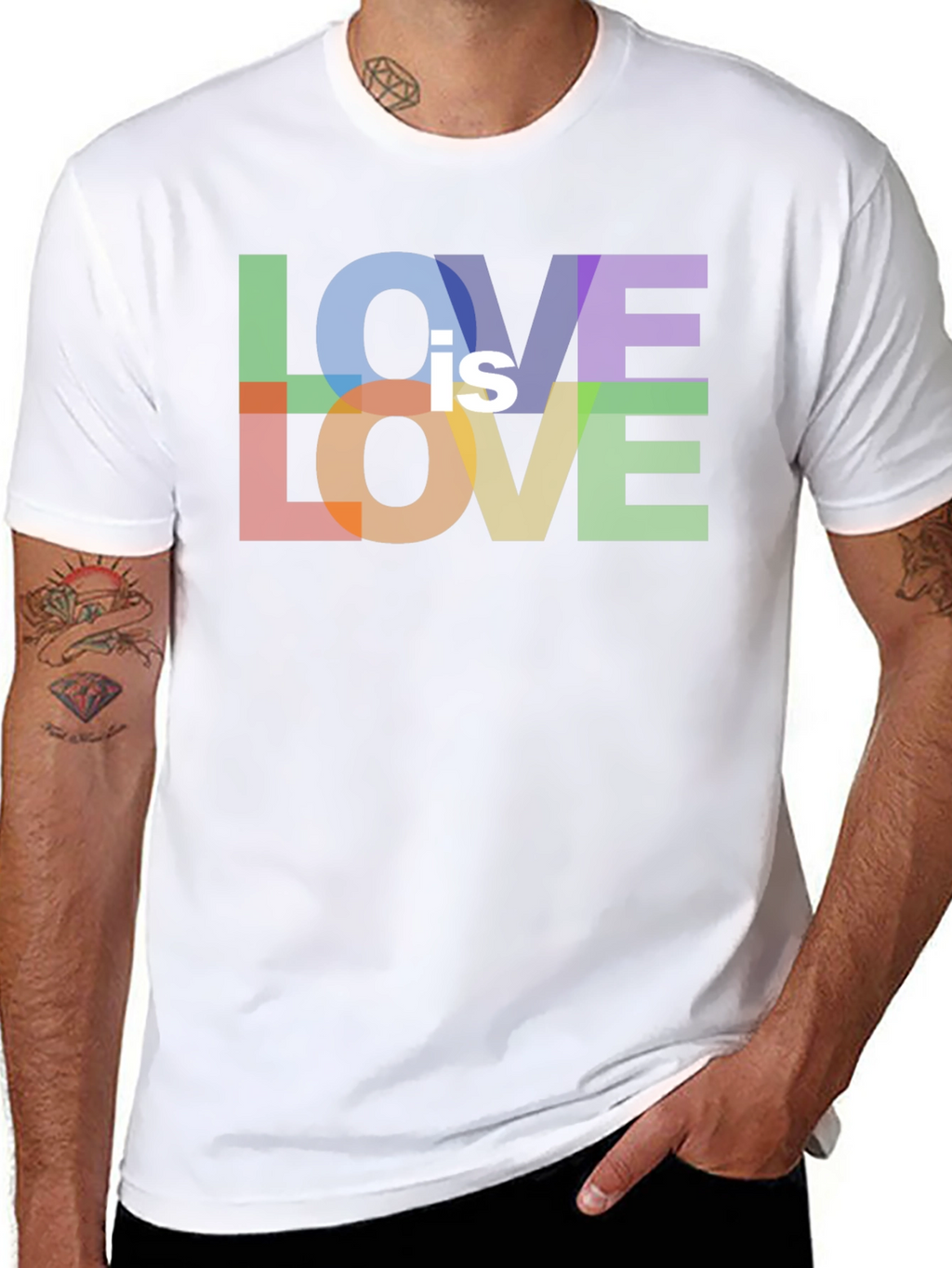 Love is Love Pride T-Shirt - Black