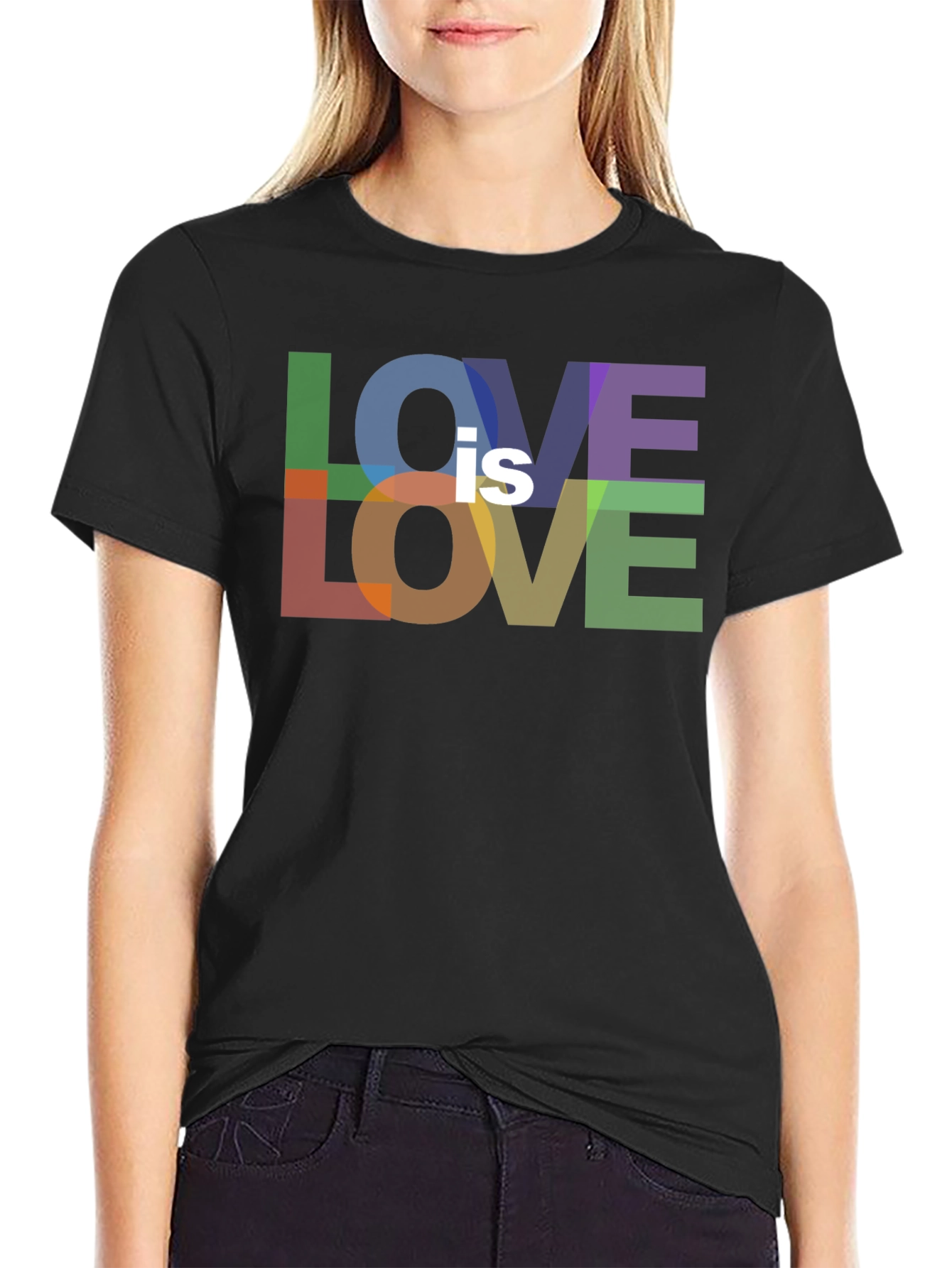 Love is Love Pride T-Shirt - Black