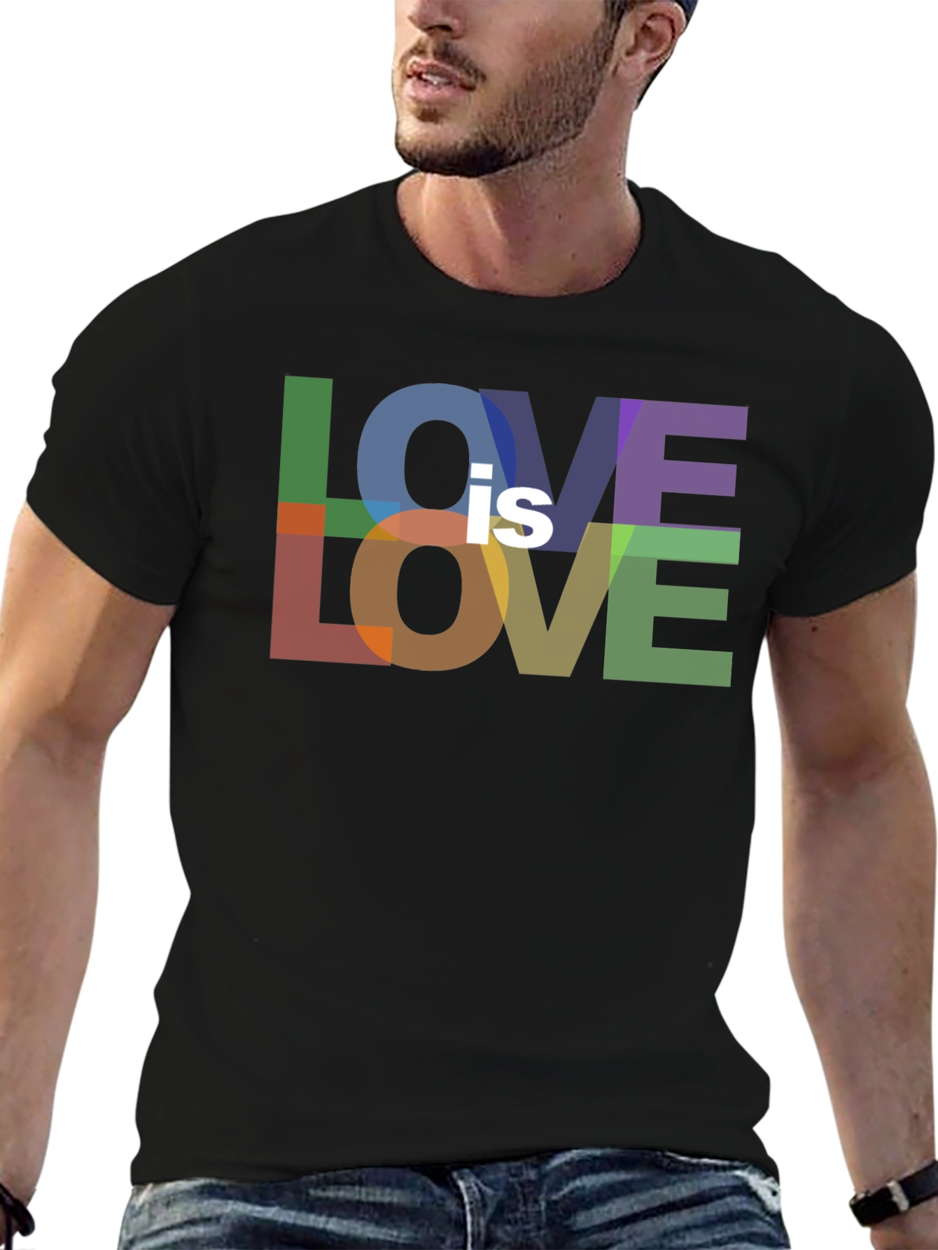Love is Love Pride T-Shirt - Black