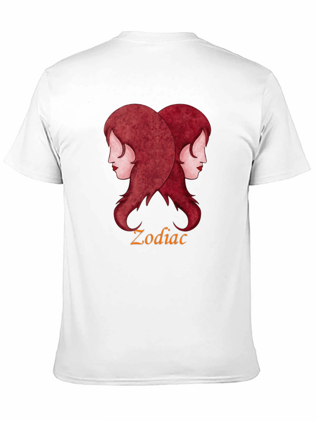 Gemini Zodiac Black T-Shirt