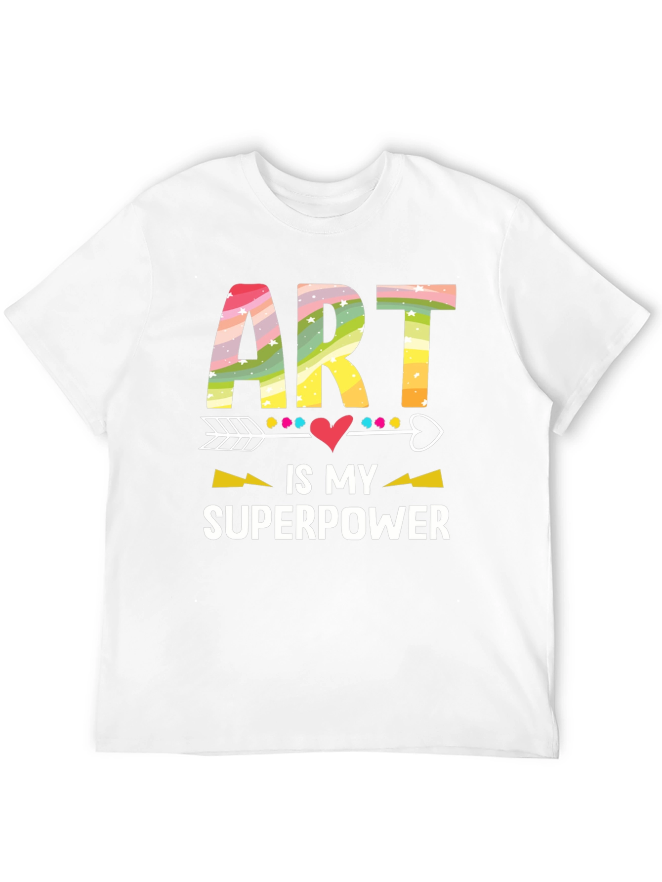 Art is My Superpower Graphic Tee