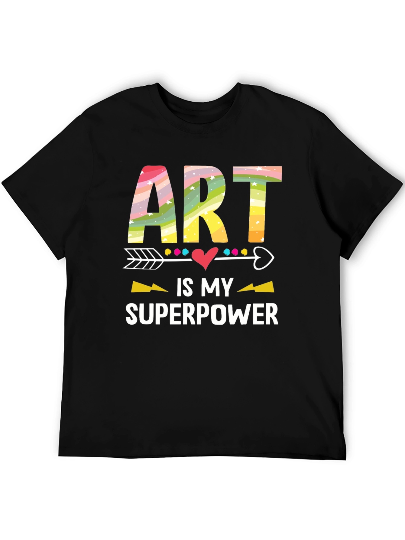 Art is My Superpower Graphic Tee