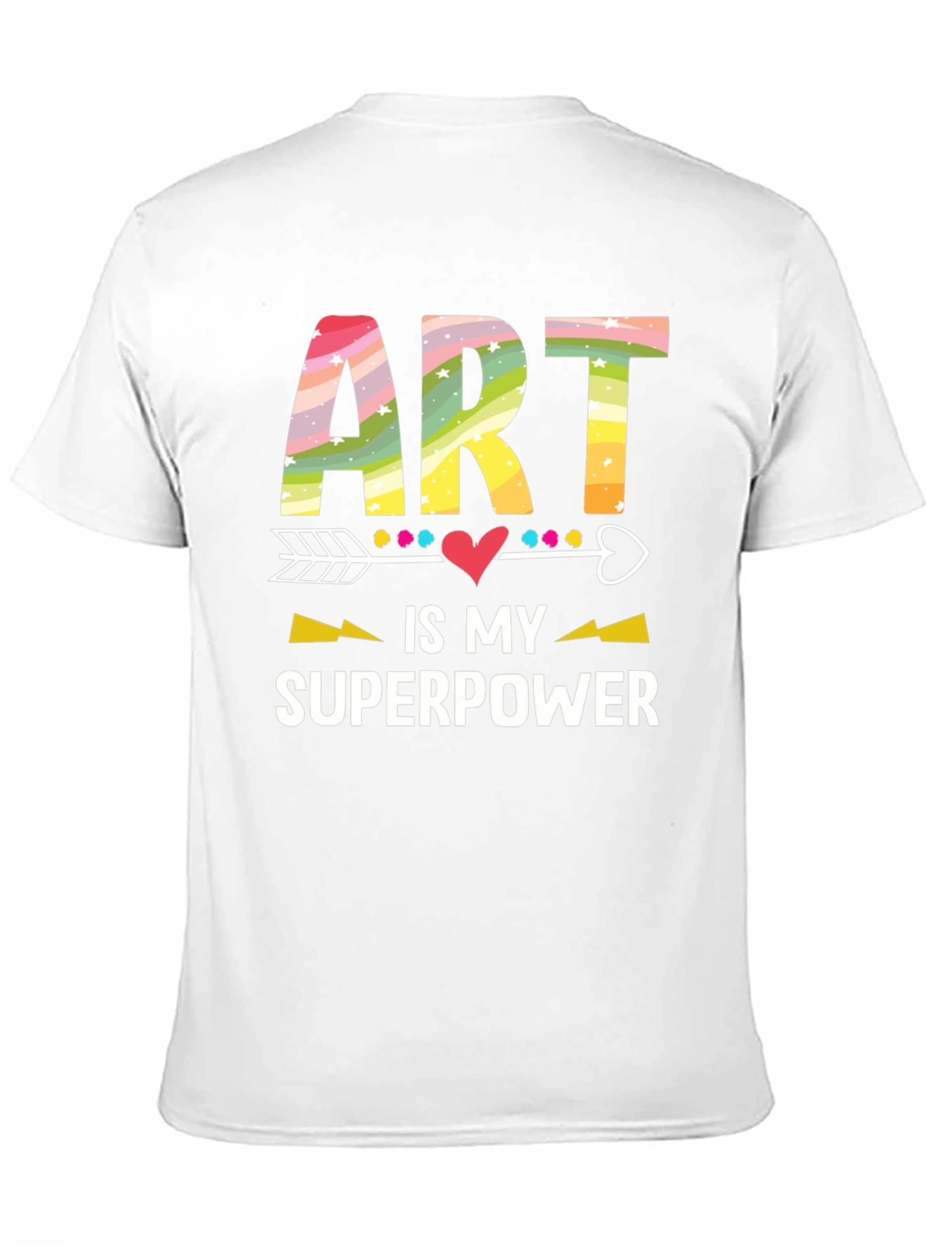 Art is My Superpower Graphic Tee