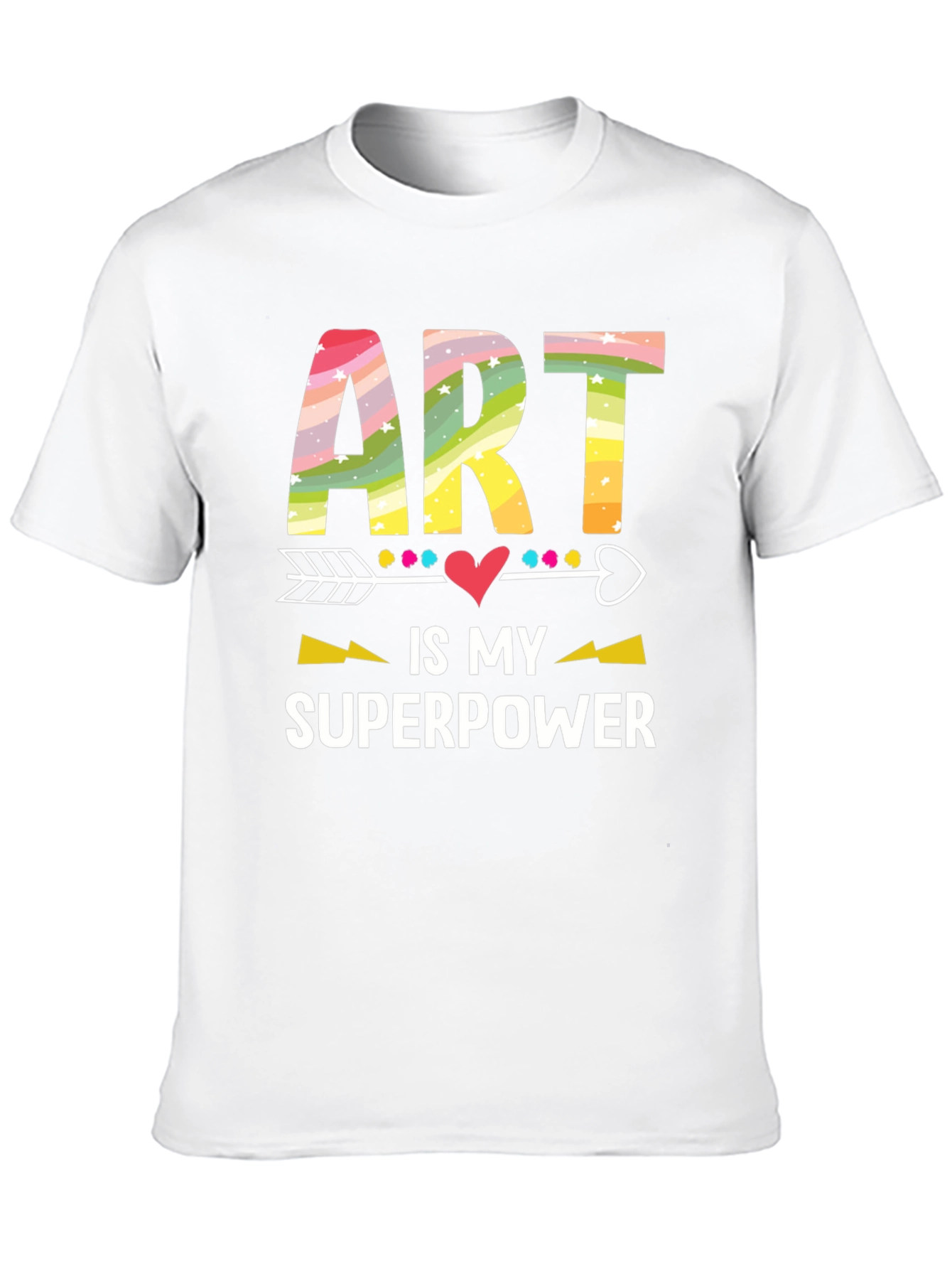 Art is My Superpower Graphic Tee