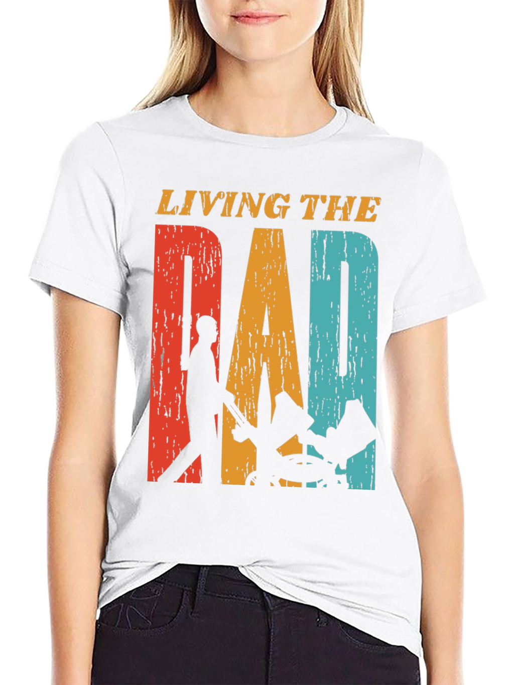 Living The Dad Life Graphic T-Shirt