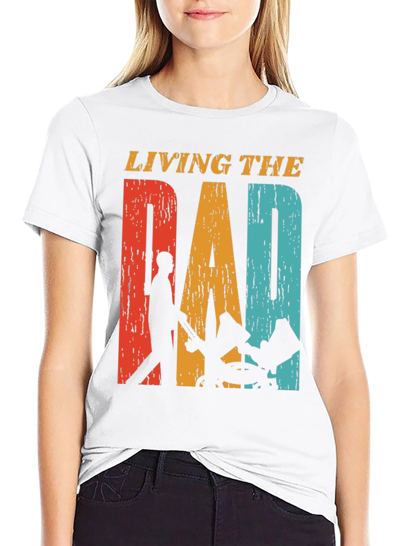 Living The Dad Life Graphic T-Shirt