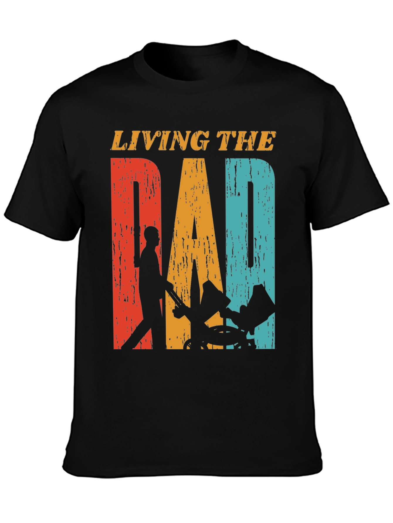 Living The Dad Life Graphic T-Shirt