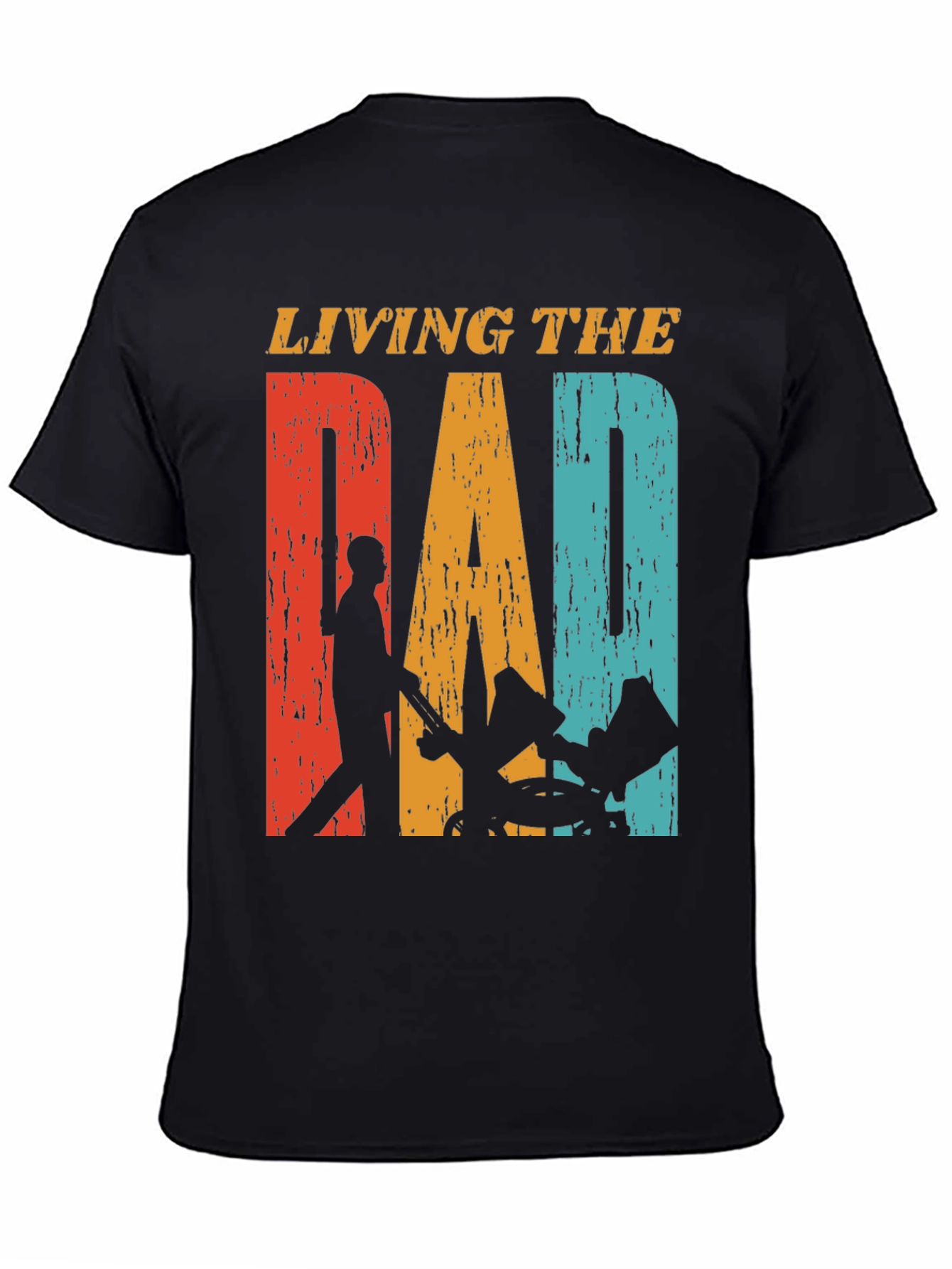 Living The Dad Life Graphic T-Shirt