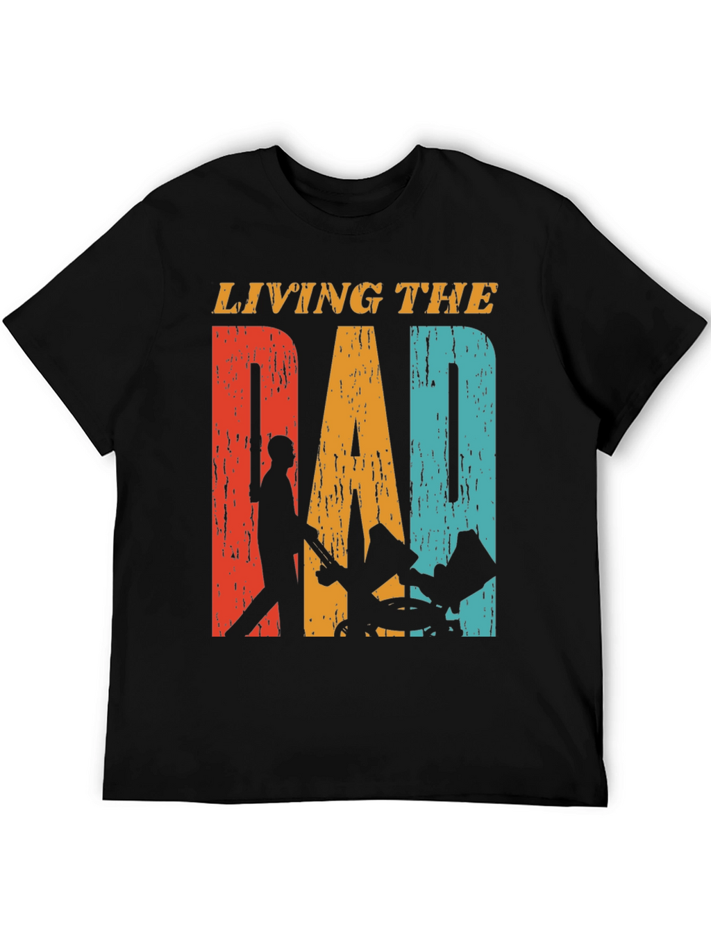 Living The Dad Life Graphic T-Shirt