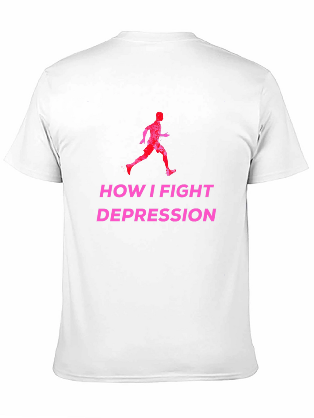 Fight Depression Running T-Shirt