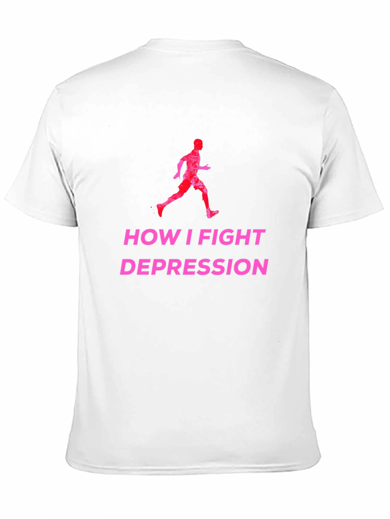 Fight Depression Running T-Shirt
