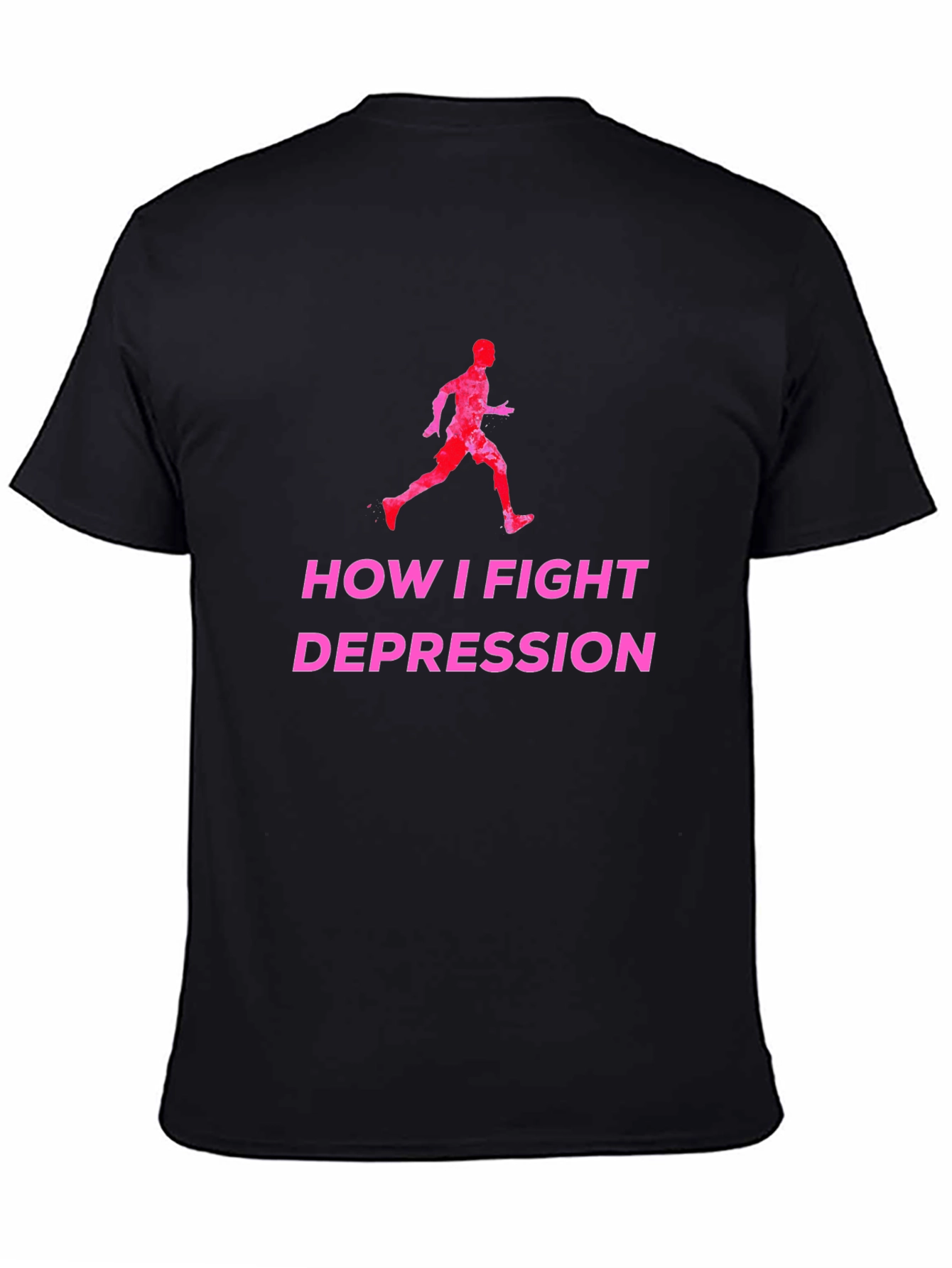 Fight Depression Running T-Shirt