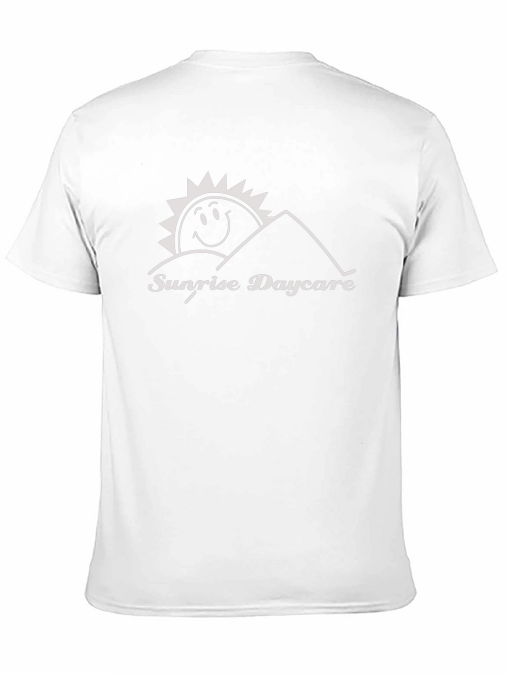 Sunrise Daycare T-Shirt - Black Crew Neck