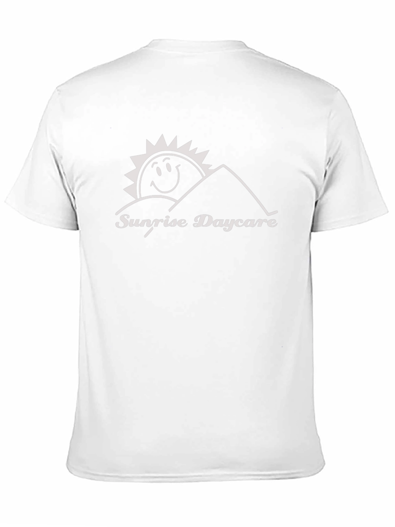 Sunrise Daycare T-Shirt - Black Crew Neck
