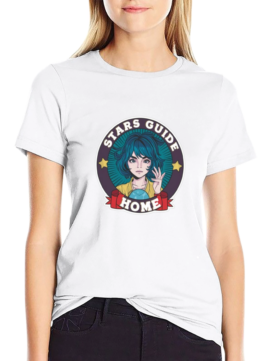 Stars Guide Home Graphic T-Shirt