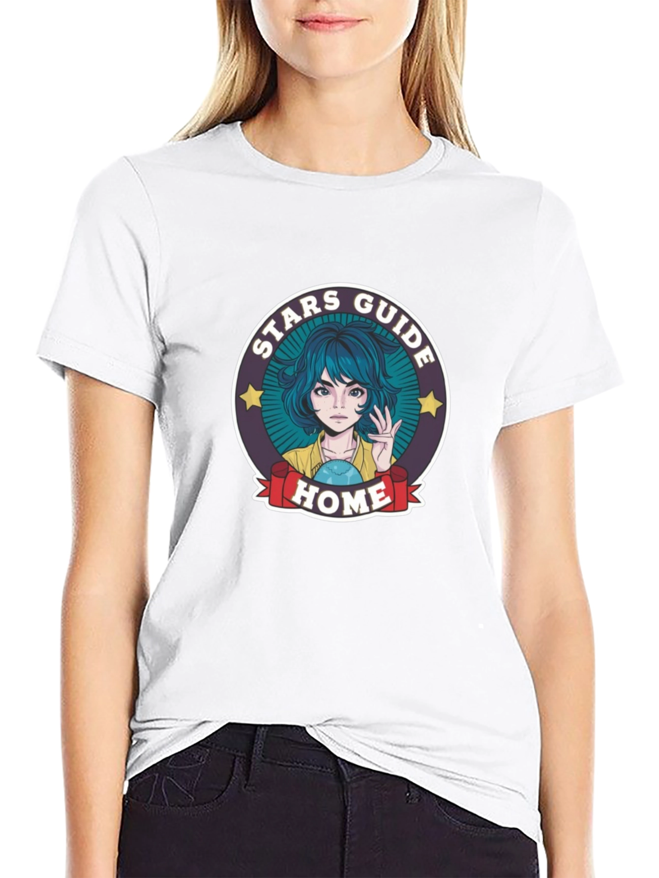Stars Guide Home Graphic T-Shirt