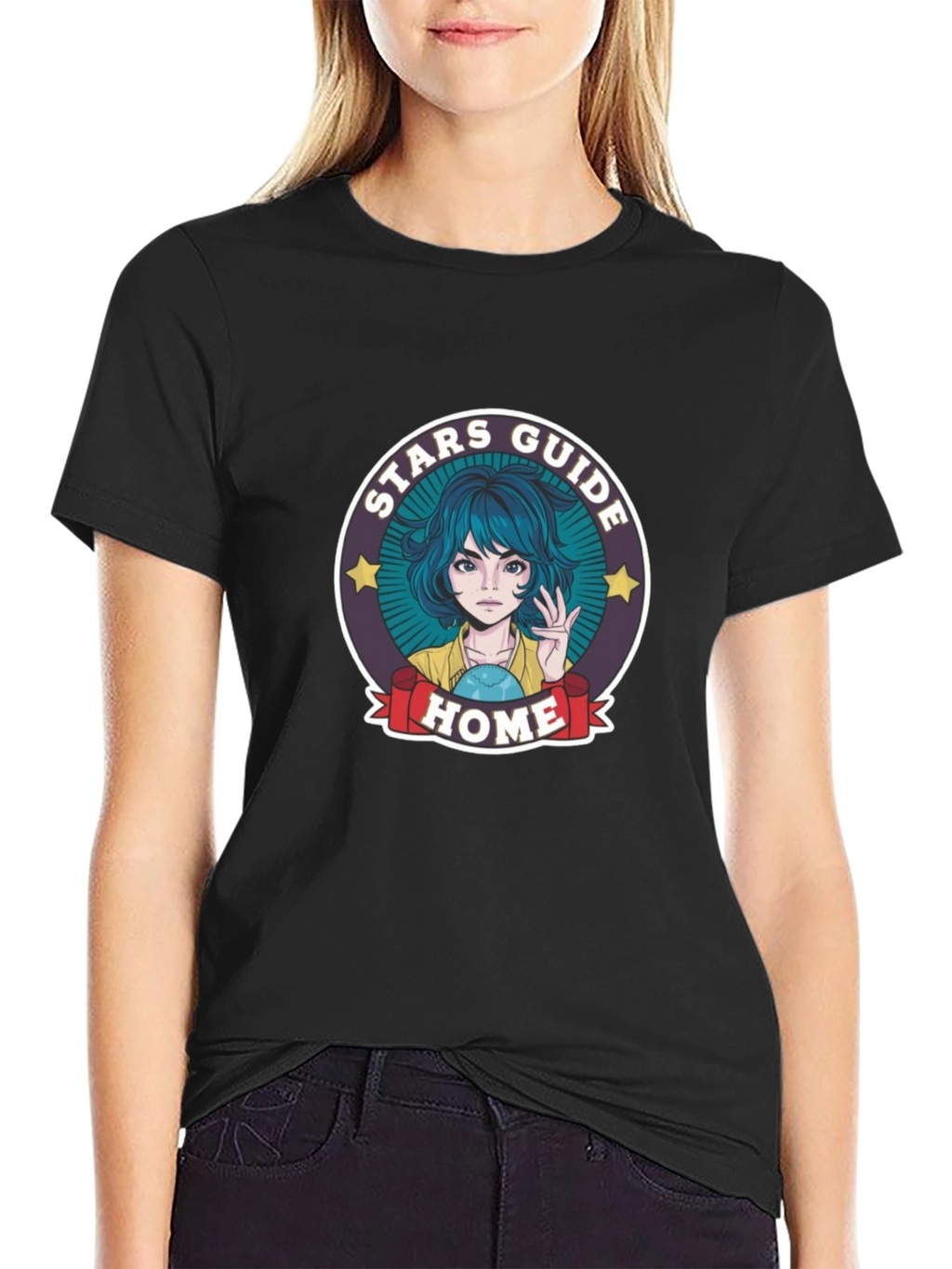 Stars Guide Home Graphic T-Shirt
