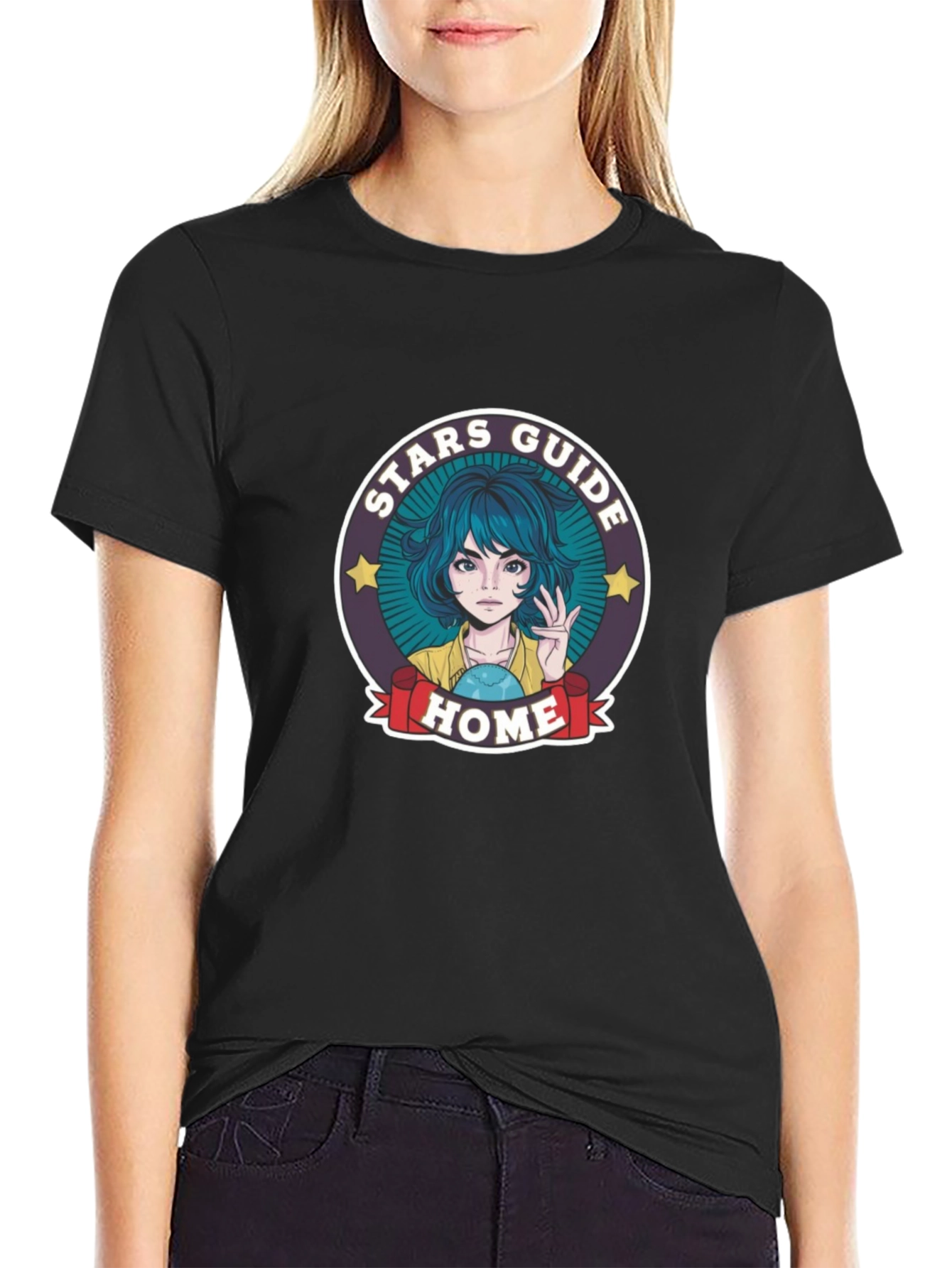 Stars Guide Home Graphic T-Shirt