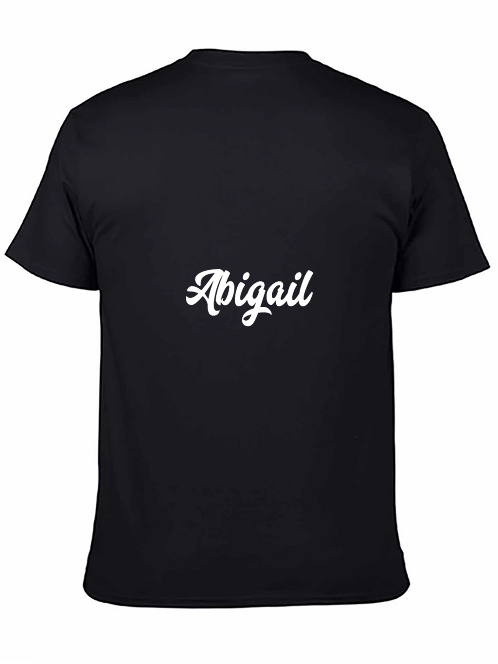 Personalized Abigail Black T-Shirt