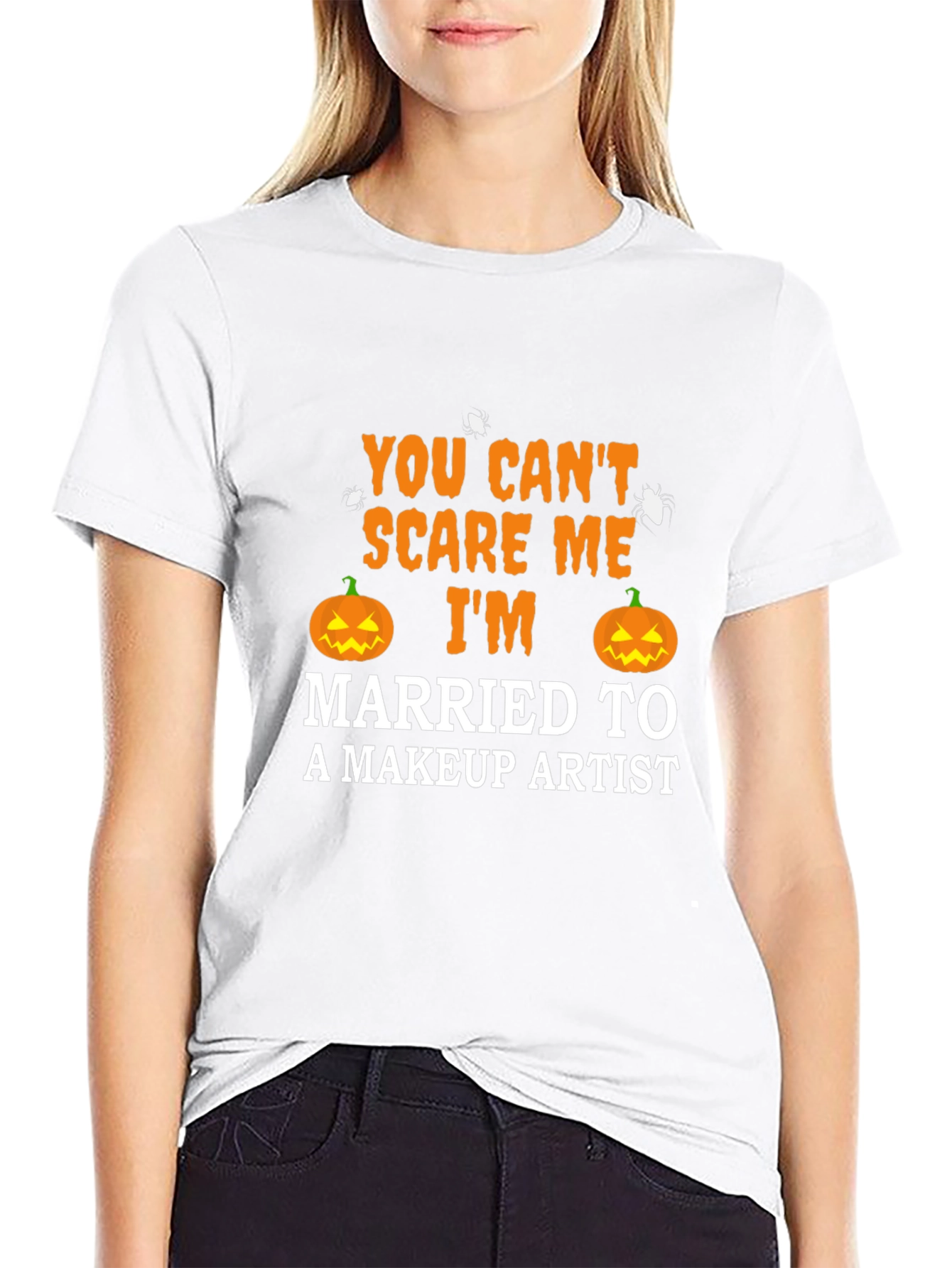 Halloween Married to a Makeup Artist Graphic T-Shirt