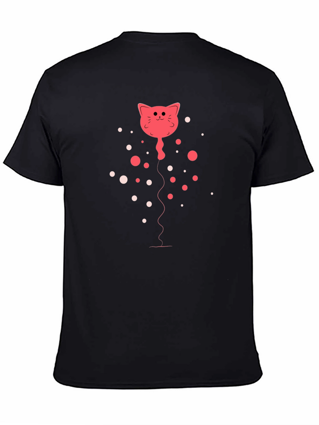 Cat Balloon Graphic Tee - Fun & Unique!