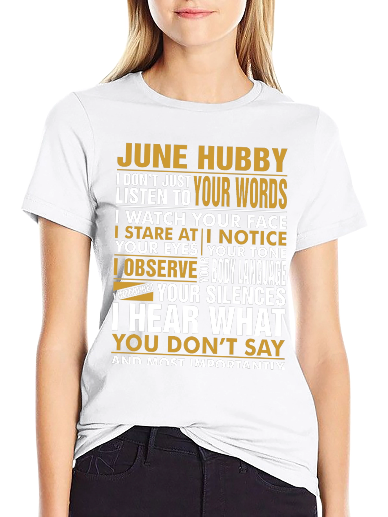 June Hubby Graphic T-Shirt - Husband Appreciation Tee