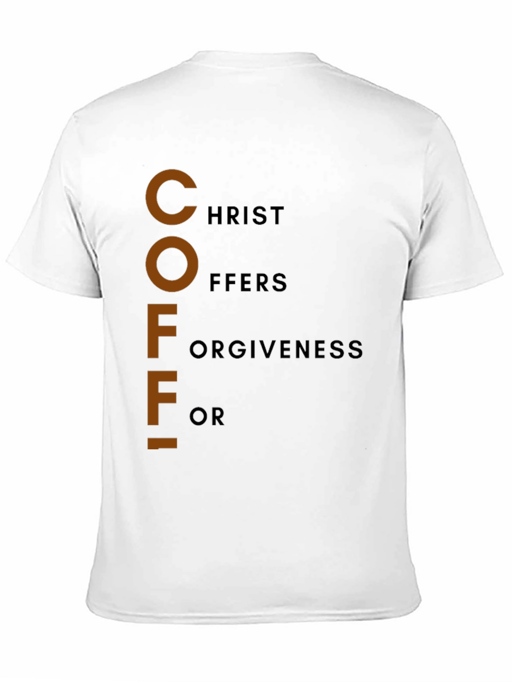 Christ Offers Forgiveness T-Shirt - Christian Faith Tee
