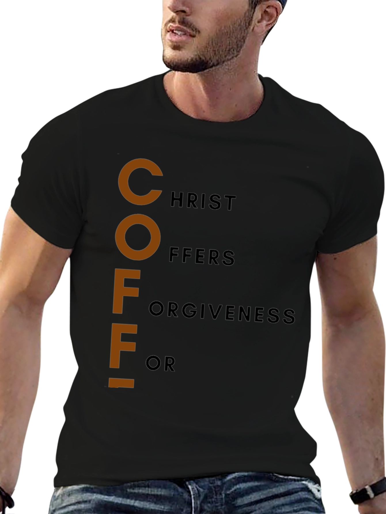 Christ Offers Forgiveness T-Shirt - Christian Faith Tee