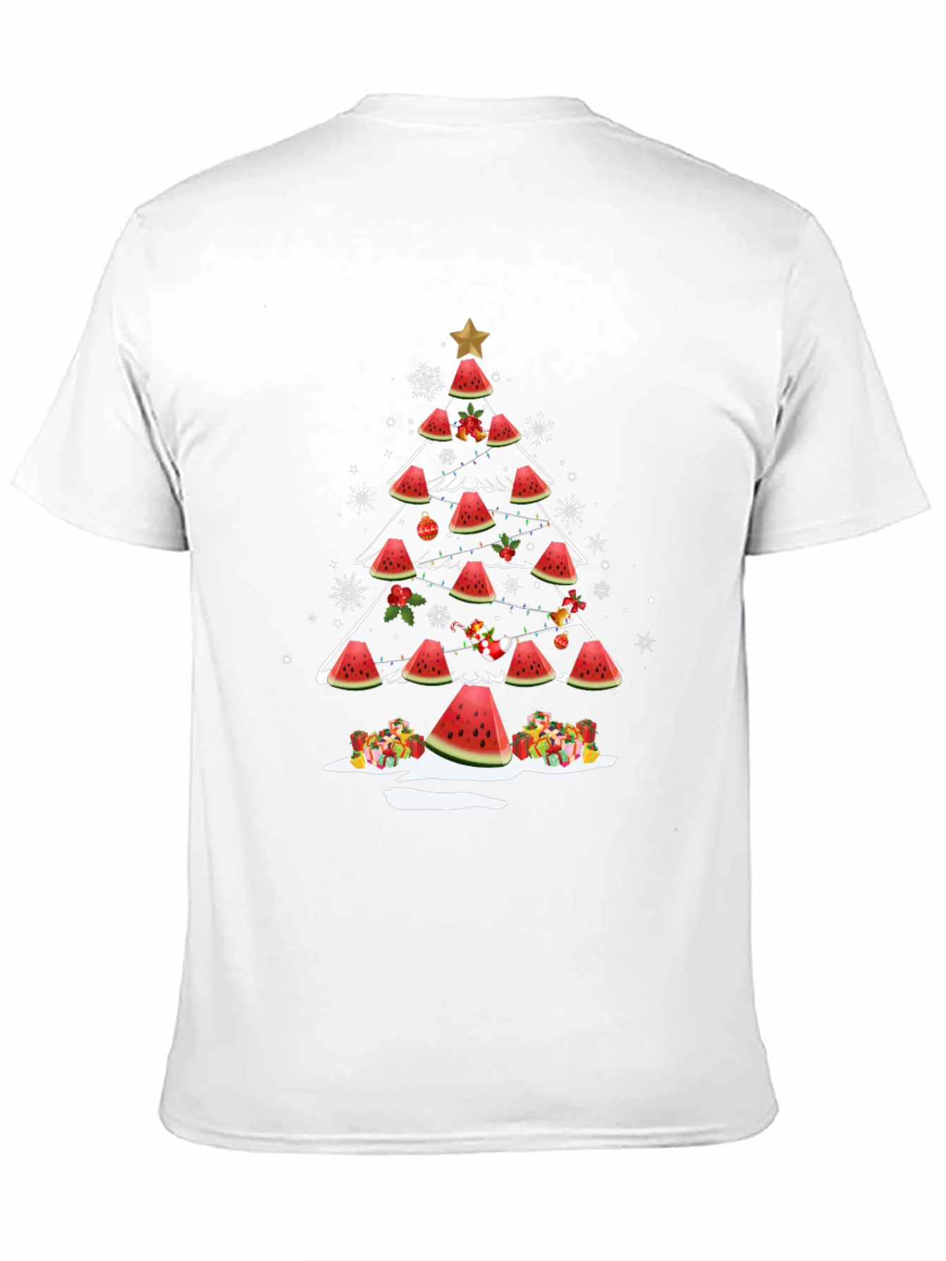Watermelon Christmas Tree T-Shirt
