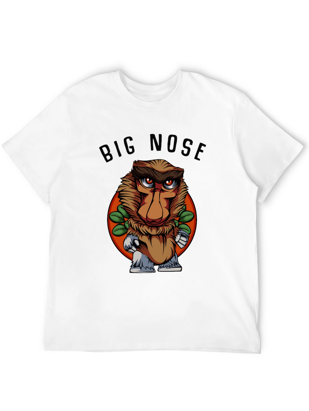 Big Nose Proboscis Monkey Graphic T-Shirt
