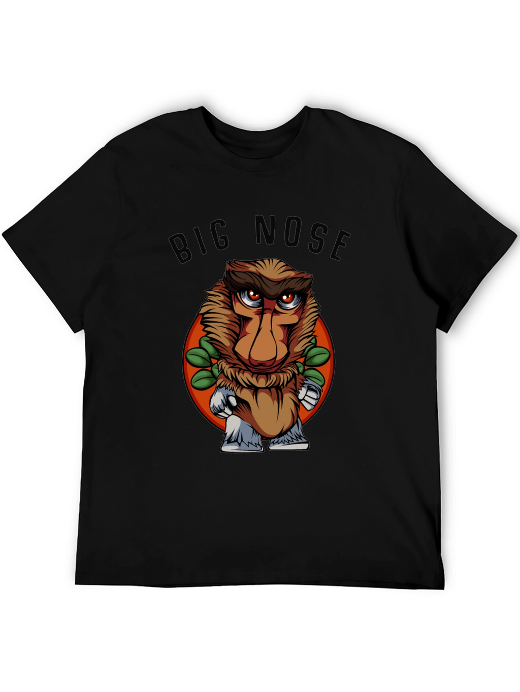 Big Nose Proboscis Monkey Graphic T-Shirt