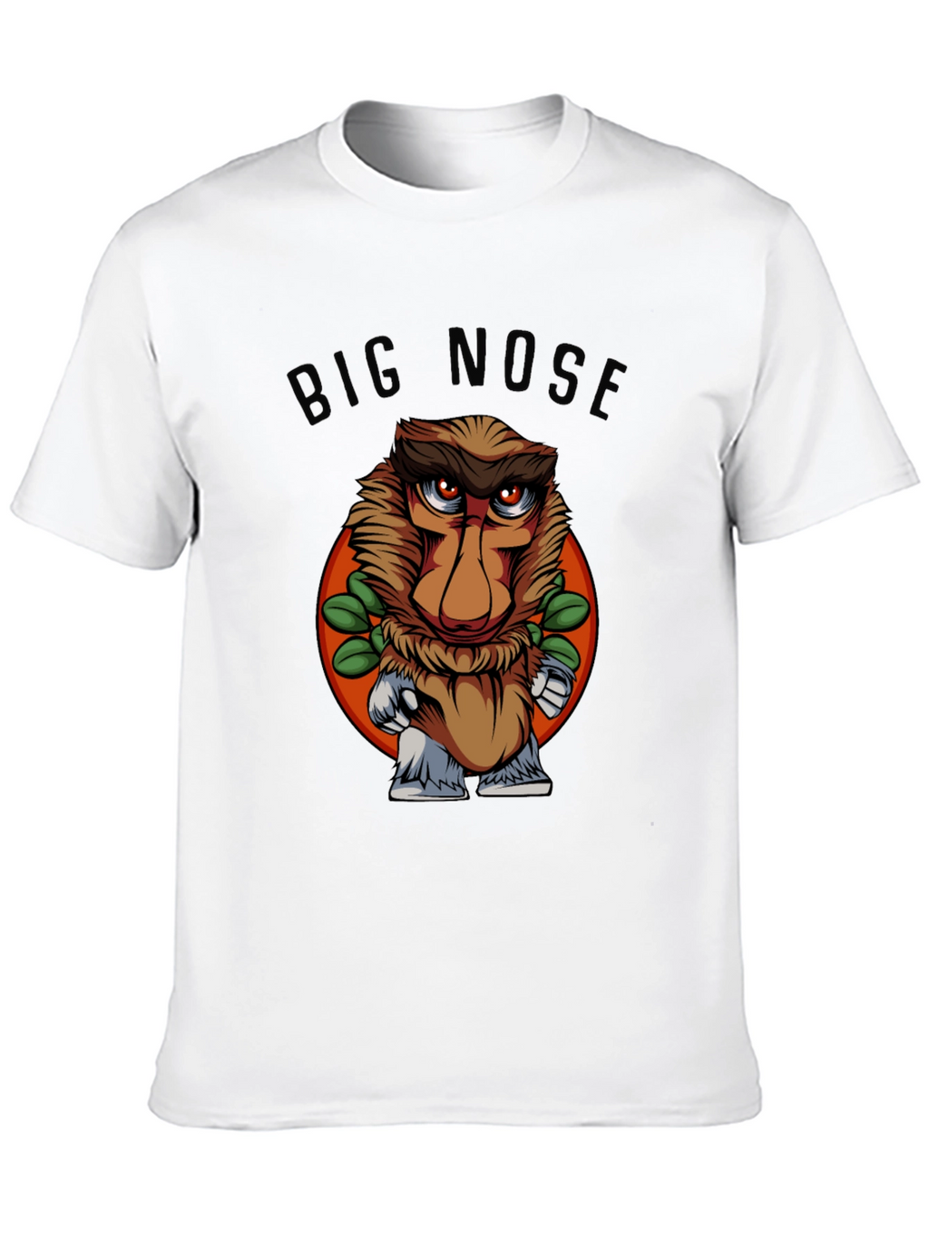 Big Nose Proboscis Monkey Graphic T-Shirt