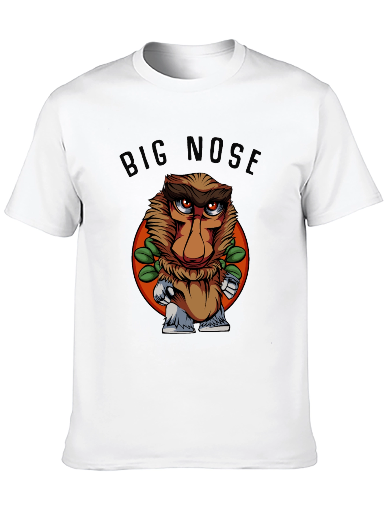 Big Nose Proboscis Monkey Graphic T-Shirt