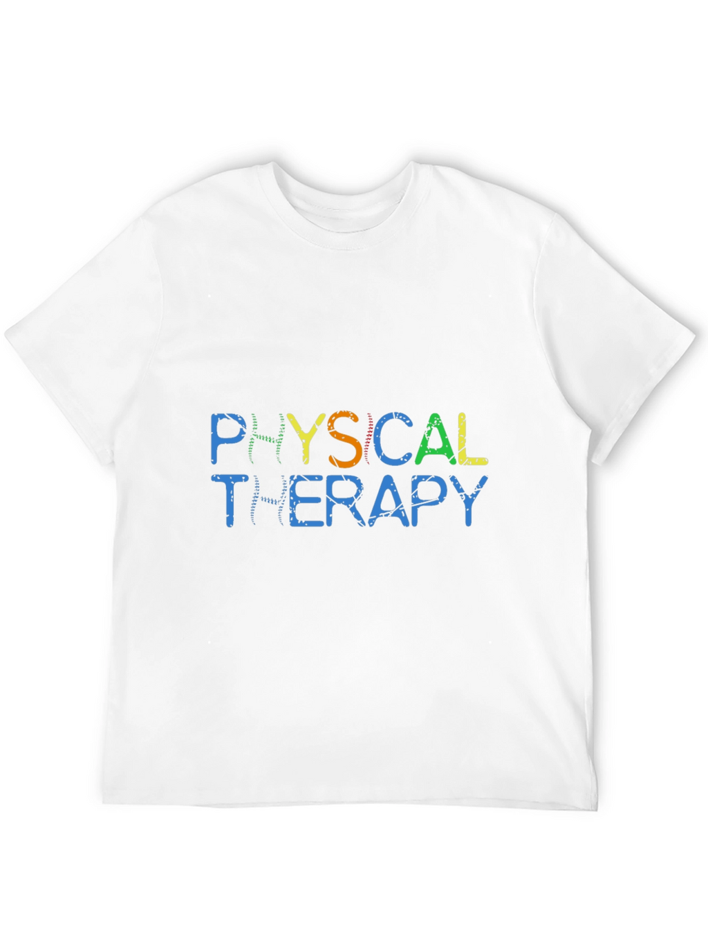 Physical Therapy Graphic T-Shirt - Black Cotton Tee
